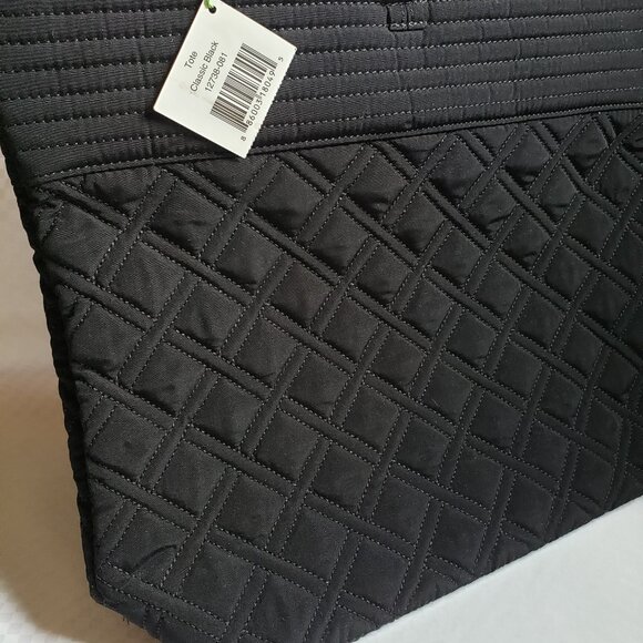 Vera Bradley Classic Black Tote - Picture 6 of 14